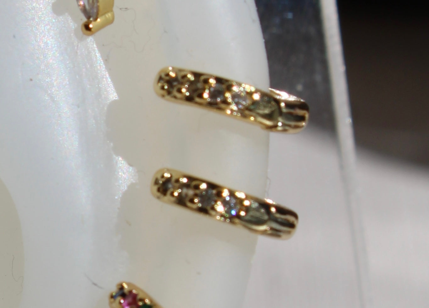 Par de pendientes 6 mm