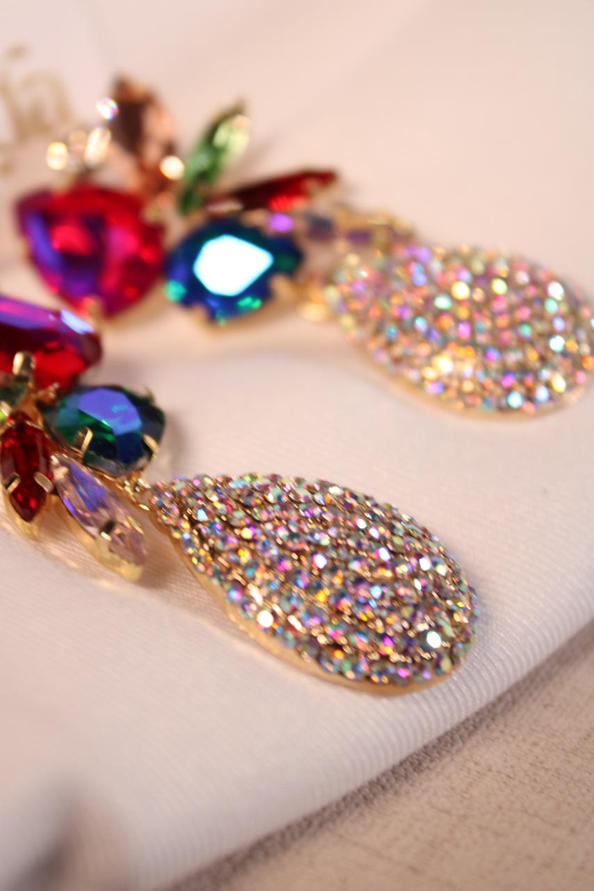 Par de Aretes Floral